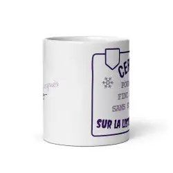 Mug Humour Bureau | Vilain Fini le Café sans en Refaire | E-kado