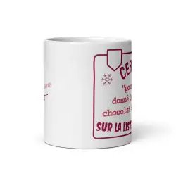 Mug de Noël Gentil | Donne Dernier Chocolat de l'Avent | E-kado
