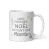 Mug Mon Premier Noël en tant que Mamie | Cadeau Nouvelle Grand-Mère |