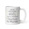 Mug Premier Noël avec le Meilleur Tonton du Monde | Cadeau Oncle | E-k