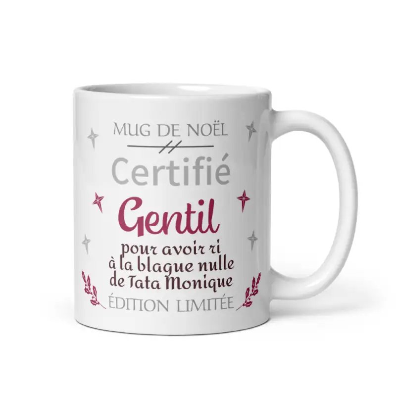 Mug Gentil Noël - Rit à la Blague Nulle (Édition Limitée) | E-kado