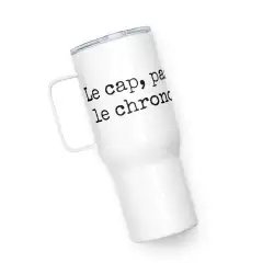 Mug avec anse "Le cap, pas le chrono"