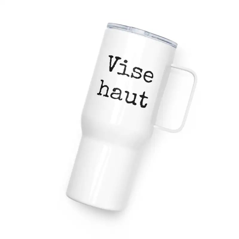Mug avec anse "Vise haut"