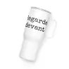 Mug avec anse "Regarde devant"