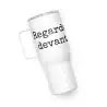 Mug avec anse "Regarde devant"
