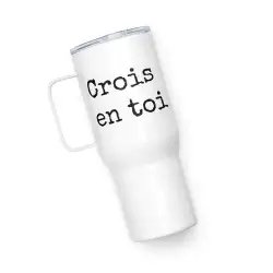 Mug avec anse "Crois en toi"