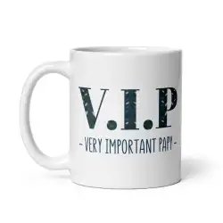 Mug "V.I.P. Very Important Papy" | Cadeau Papy Original