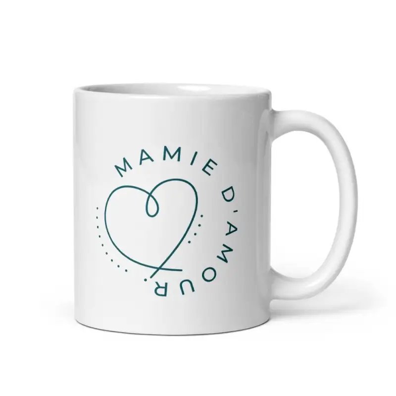 Mug "Mamie d'amour" | Cadeau Tendre pour Mamie