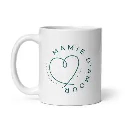 Mug "Mamie d'amour" | Cadeau Tendre pour Mamie