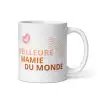 Mug "Meilleure Mamie du Monde" | Cadeau Mamie Fun & Coloré