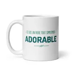 Mug "Frère Adorable" | Cadeau Tendre & Affectueux pour Frère