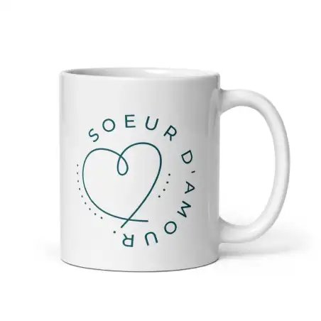 Mug "Sœur d'amour" | Cadeau Affectueux pour Sœur