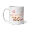 Mug "Meilleure Sœur du Monde" | Cadeau Sœur Fun & Coloré
