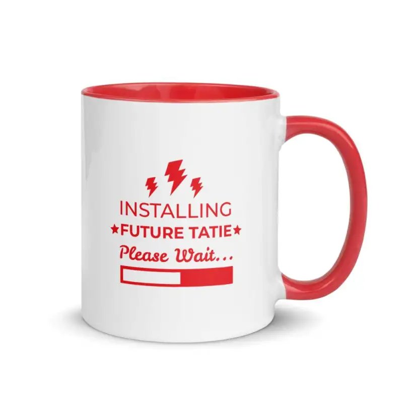 Mug "Future Tatie" | Annonce Grossesse Rouge Passion