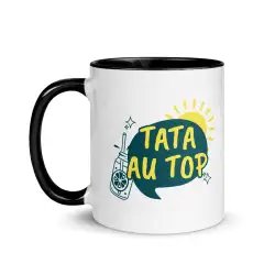 Mug "Tata au Top" | Cadeau Tante Cool & Moderne