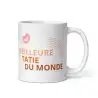 Mug "Meilleure Tatie du Monde" | Cadeau Tatie Fun