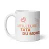 Mug "Meilleure Tata du Monde" | Cadeau Tante Fun & Coloré