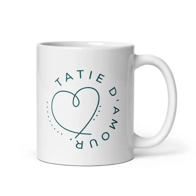 Mug "Tatie d'amour" | Cadeau Tendre pour Tatie