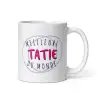 Mug "Meilleure Tatie du Monde" | Cadeau Trophée Tatie