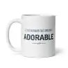 Mug "Parrain Adorable" | Cadeau Tendre pour Parrain