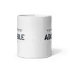 Mug "Parrain Adorable" | Cadeau Tendre pour Parrain