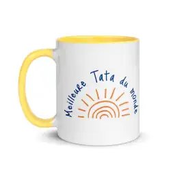 Mug "Meilleure Tata du Monde" | Cadeau Tante Fun & Coloré