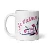 Mug "Je t'aime" Floral | Cadeau Romantique & Poétique