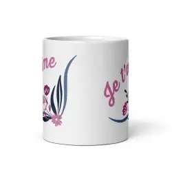 Mug "Je t'aime" Floral | Cadeau Romantique & Poétique