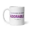 Mug "Infirmière Adorable" | Cadeau Infirmière Mignon & Tendre